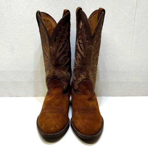 Twisted X Western Cowboy Boots Leather Embroidered Upper Men's 8.5D Anti-Fungal - Picture 4 of 12